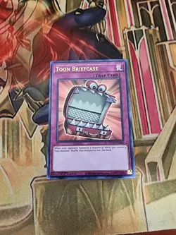 Toon Briefcase DLCS-EN080 Ultra Rare 1ST ED LP Yugioh - Image 1