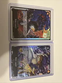 One Piece Adventure On Kami Island Rob Lucci EB04-048 SR & Alt Art Foil English - Image 1