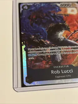 One Piece Adventure On Kami Island Rob Lucci EB04-048 SR & Alt Art Foil English - Image 3