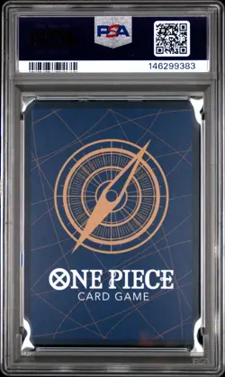 2025 ONE PIECE JAPANESE OP11-A FIST OF DIVINE SPEEDALT ART #004 SHANKS PSA 10 - Image 2