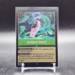 *FOIL* Disney Lorcana Whispers in the Well: Potion of Malice 98/204 Cold Foil - Image 1