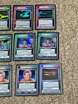 2000 STAR TREK CCG REFLECTIONS FOILS LOT OF 16 CARDS WITH DUPLICATES - Image 3