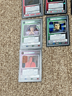 2000 STAR TREK CCG REFLECTIONS FOILS LOT OF 16 CARDS WITH DUPLICATES - Image 4