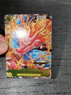 Carte One Piece Kouzuki Momonosuke P-064 Promo Championship 2024 English Card - Image 3