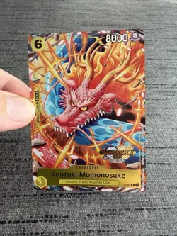 Carte One Piece Kouzuki Momonosuke P-064 Promo Championship 2024 English Card - Image 5