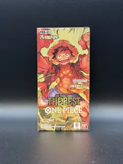 One Piece Card Game Premium Booster Box The Best PRB-01 Japanese New Sealed - Image 1