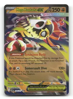 Mega Hawlucha ex 116/217 - ME: Ascended Heroes - Pokemon Card NM/M - Image 1