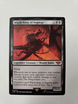 Witch-king of Angmar the Lord of the Rings: NM. 0144. Regular Mythic - Image 2