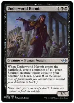 Underworld Hermit - The List Reprints - Mystery Booster 2 - MTG - NM/M - Image 1