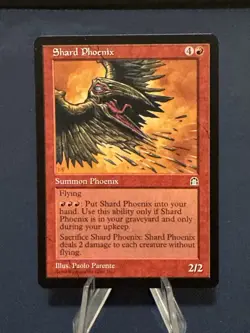 MTG - Magic The Gathering - Shard Phoenix - Stronghold- NP/ LN Or BETTER! - Image 1