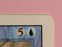 MTG Revised Odd Miscut Sea Serpent & Healing Salve - Image 1