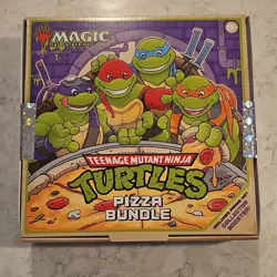 Magic: Gathering TMNT Pizza Bundle, Collector Booster & Shredder Collector Tin - Image 2