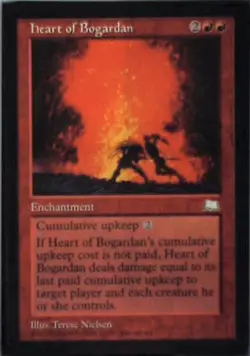 Heart of Bogardan - Weatherlight: #106, Magic: The Gathering Nm R106 - Image 1