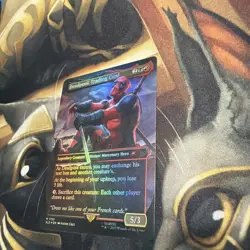 Deadpool, Trading Card Mtg Secret Lair Foil - Image 2