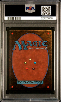 1993 MTG Magic The Gathering ARN Arabian Nights Vintage Desert Nomads PSA 8 - Image 2