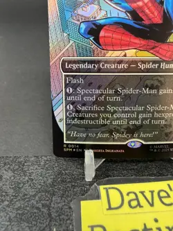 Spectacular Spider-Man (Borderless) Marvel's Spider-Man Foil - Image 5