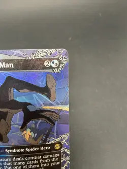 MTG Symbiote Spider-Man (Borderless Foil) Marvel's Spider-Man 217 NM - Image 3