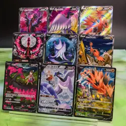 Pokemon TCG S-Chinese Articuno Moltres Zapdos ex CSR+SR lots of 9 - Image 1