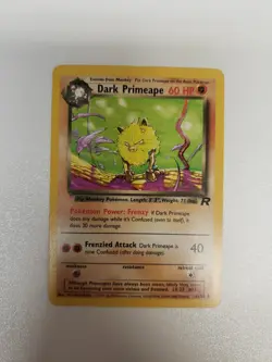 Dark Primeape 43/82 Team Rocket Pokemon MP Unlimited - Image 1