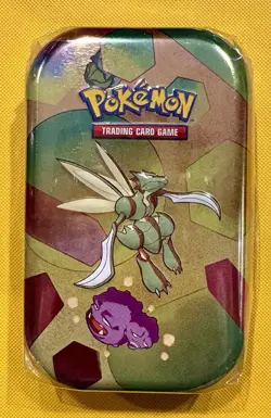 Pokemon 151 Mini Tin - Scyther /Koffing (30 151 Cards w/2 Holos & 3 RHs & coin) - Image 1