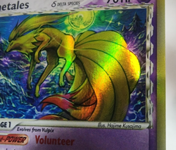 Ninetales 8/101 EX Dragon Frontiers Pokemon Card Delta Species Holo Rare LP - Image 5