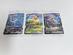 Pokemon 2024 TCG S-Chinese Jolteon Flareon Vaporeon Vmax CSHC-003/006/009 unpack - Image 2