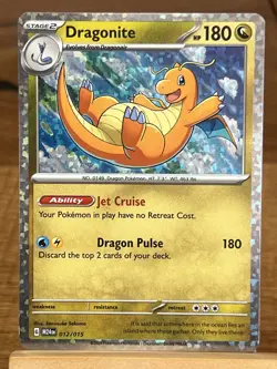 Pokemon TCG Dragonite 012/015 McDonalds Collection 2024 - Image 1
