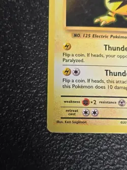 Pokemon TCG Electabuzz Promo Toys R Us 41/108 Holo MP - Image 2