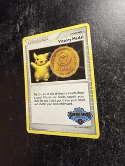 Pokemon Victory Medal 2008 Battle Road Spring Promo Holo Rare LP - Image 3