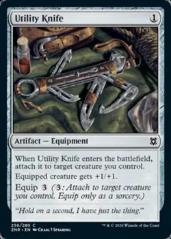 Utility Knife - Near Mint MTG Zendikar Rising - Image 1
