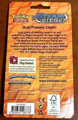 Pokemon TCG XY Steam Siege Blister Pack Floette Holo - SEALED BRAND NEW - Image 2