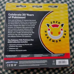 Sealed POKEMON 30th Anniversary Box/Set! +Pikachu (B) - Image 3