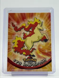 RAPIDASH 1999 TOPPS POKEMON TV ANIMATION SERIES 2 BLUE LOGO A 78 Q0899 - Image 1