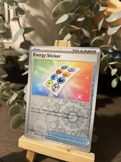 Pokemon TCG Energy Sticker Scarlet Violet-151 159/165 Reverse Holo Uncommon - Image 1