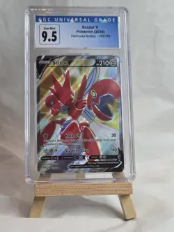 Scizor V Pokemon (2020) Darkness Ablaze - 183/189 Mint 9.5 - Image 3