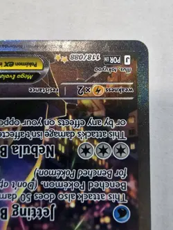 Pokemon Mega Starmie EX 118/088 POR Rare Holo Mega Evolution EX Card - Image 5