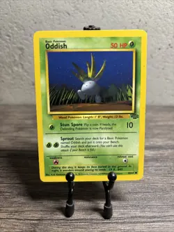Oddish 58/64 Jungle Regular Common Non Holo-Pokemon TCG-Fast Shipping-NM!! - Image 1