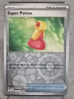 Super Potion 158/159 Reverse Holo Uncommon Pokemon TCG S&V Journey Together - Image 1