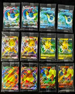 Sealed Pokemon Chinese Jolteon VMAX V Vaporeon Vmax V Flareon Lot 12 #2 NE40 - Image 1