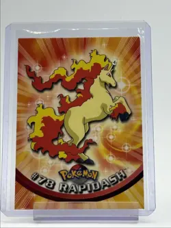 RAPIDASH 1999 TOPPS POKEMON TV ANIMATION SERIES 2 BLUE LOGO B 78 Q0899 - Image 1