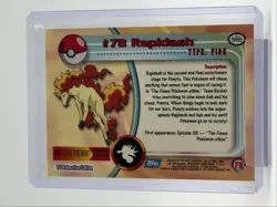 RAPIDASH 1999 TOPPS POKEMON TV ANIMATION SERIES 2 BLUE LOGO B 78 Q0899 - Image 2