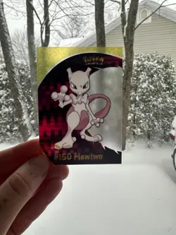 Mewtwo #150 PC5 Topps Pokemon Series 2 Clear Cut Rare NM - Image 3