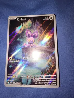 Pokemon Card TCG - Noibat 169/159 Illustration Rare Journey Together - Image 1