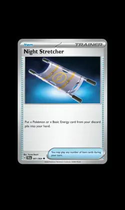 3x Night Stretcher Playset - 061/064 - Shrouded Fable - Pokemon TCG NM - Image 1