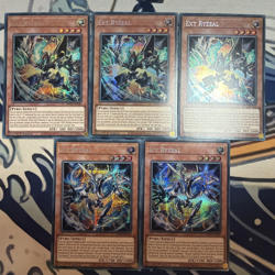 Yugioh Ryzeal Lot - 3x Ext Ryzeal + 2x Ice Ryzeal MP25 Near Mint - Image 1