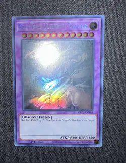 Blue-Eyes Ultimate Dragon (Ghost Rare) GFP2-EN181 1st Edition Yu-Gi-Oh - Image 1