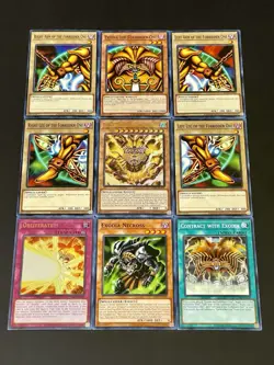 Exodia Full 5 Piece Set + Incarnate + Obliterate!!! + Necross | YuGiOh! - Image 1