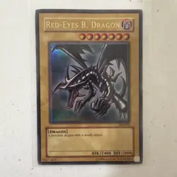 Yugioh Red-Eyes Black Dragon SDJ-001 Ultra Rare Starter Deck Joey HP - Image 1