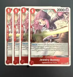 One Piece Jewelry Bonney EB04-002 R Foil Playset (x4) Adventure on Kami's Island - Image 1