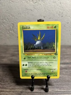 Oddish 58/64 Jungle Regular Common Non Holo-Pokemon TCG-Fast Shipping-NM!! - Image 1